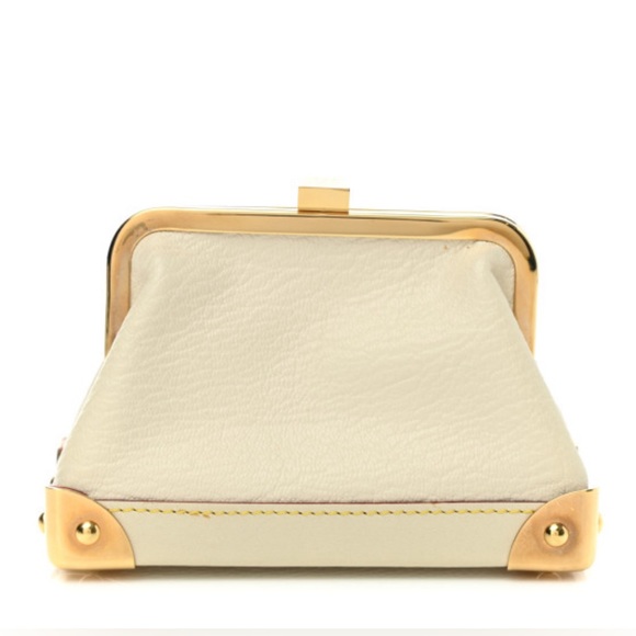 EUC LOUIS VUITTON SUHALI PORTE MONNAIE VIENNOIS COIN PURSE LEATHER WALLET - Picture 6 of 13